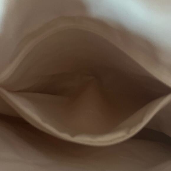 NEW Adrienne Vittadini Shoulder Woven Bag Orange Leather Details Zipper Closure - Picture 8 of 9